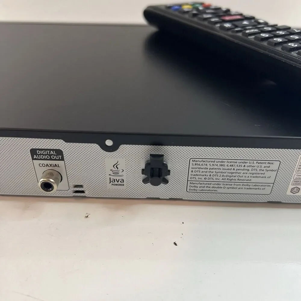 Samsung BD-EM57C Blu-Ray Player Tested And Working With Remote READ